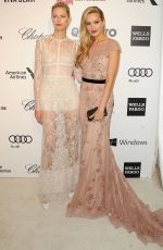 KAROLINA KURKOVA at Elton John Aids Foundation Oscar Party in Los Angeles