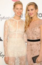 KAROLINA KURKOVA at Elton John Aids Foundation Oscar Party in Los Angeles