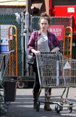 KAT DENNINGS Shopping at Whole Foods in Studio City