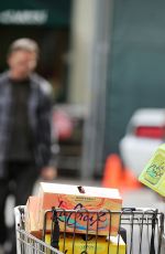 KAT DENNINGS Shopping at Whole Foods in Studio City