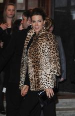 KATE BECKINSALE at I Can’t Sing! The X Factor Musical Press Night in London