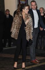 KATE BECKINSALE at I Can’t Sing! The X Factor Musical Press Night in London
