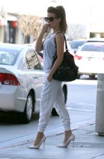 KATE BECKINSALE Leaves a Spa in Brentwood