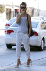 KATE BECKINSALE Leaves a Spa in Brentwood