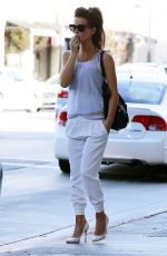 KATE BECKINSALE Leaves a Spa in Brentwood