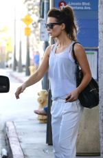 KATE BECKINSALE Leaves a Spa in Brentwood