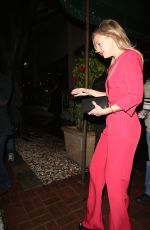 KATE HUDSON leaves Madeo Restaurant in Beverly Hills
