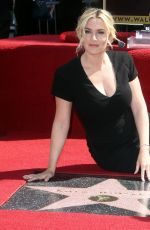 KATE WINSLET Honored with Star on the Hollywood Walk of Fame