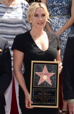 KATE WINSLET Honored with Star on the Hollywood Walk of Fame