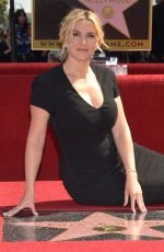 KATE WINSLET Honored with Star on the Hollywood Walk of Fame
