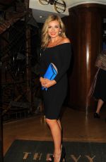 KATHERINE JENKINS Arrives at Ivy in London