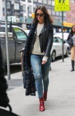 KATIE HOLMES Out and About in New York 0703