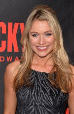 KATRINA BOWDEN at Rocky Broadway Opening Night Afetr Party in New York