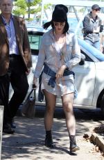 KATY PERRY Arrives at Catalina Resutaurant in Sydney