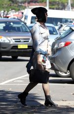 KATY PERRY Arrives at Catalina Resutaurant in Sydney