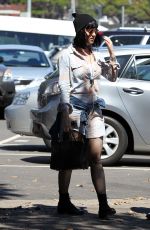 KATY PERRY Arrives at Catalina Resutaurant in Sydney