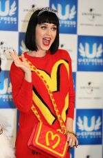 KATY PERRY at U Express Live Press Conference in Japan