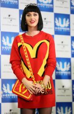 KATY PERRY at U Express Live Press Conference in Japan