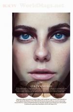 KAYA SCODELARIO in Marie Claire Magazine, April 2014 Issue