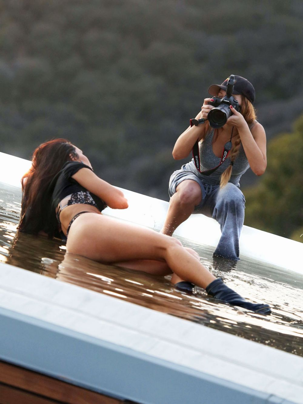 Kea Ho In Bikini At 138 Water Photoshoot In Malibu Hawtcelebs