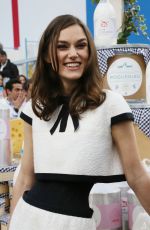 KEIRA KNIGHTLEY at Chanel Autumn/Winter 2014/2015 Fashion Show in Paris