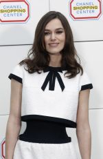 KEIRA KNIGHTLEY at Chanel Autumn/Winter 2014/2015 Fashion Show in Paris