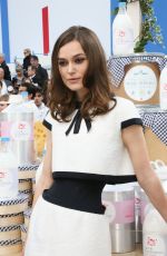 KEIRA KNIGHTLEY at Chanel Autumn/Winter 2014/2015 Fashion Show in Paris