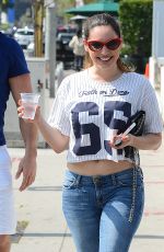 KELLY BROOK in Jeans Out and About in Los Angeles