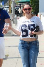 KELLY BROOK in Jeans Out and About in Los Angeles