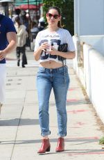 KELLY BROOK in Jeans Out and About in Los Angeles
