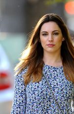 KELLY BROOK in Short Dress Out in Beverly Hills