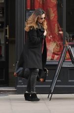 KELLY BROOK Out and About in London
