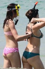 KENDALL and KYLIE JENNER in Bikinis at a Beach in Thailand