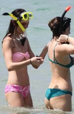 KENDALL and KYLIE JENNER in Bikinis at a Beach in Thailand