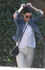 KENDALL JENNER Arrives at a Birthday Party in Beverly Hills