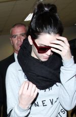 KENDALL JENNER Arrives at LAX in Los Angeles