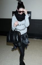 KENDALL JENNER Arrives at LAX in Los Angeles