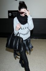 KENDALL JENNER Arrives at LAX in Los Angeles