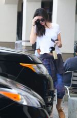 KENDALL JENNER Leaves a Beauty Salon in Calabasas