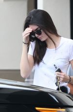KENDALL JENNER Leaves a Beauty Salon in Calabasas