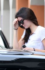 KENDALL JENNER Leaves a Beauty Salon in Calabasas