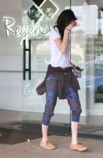 KENDALL JENNER Leaves a Beauty Salon in Calabasas