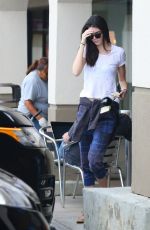 KENDALL JENNER Leaves a Beauty Salon in Calabasas