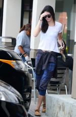 KENDALL JENNER Leaves a Beauty Salon in Calabasas