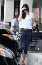 KENDALL JENNER Leaves a Beauty Salon in Calabasas