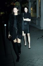 KENDALL JENNER Leaves Caviar Kaspia Restaurant in Paris