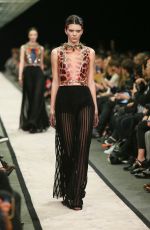 KENDALL JENNER Walks at Givenchy Catwalk Show in Paris