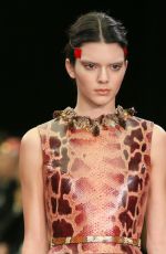 KENDALL JENNER Walks at Givenchy Catwalk Show in Paris