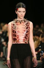 KENDALL JENNER Walks at Givenchy Catwalk Show in Paris
