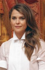KERRI RUSSELL at The Americans Photocall at Russian Tea Room in New York